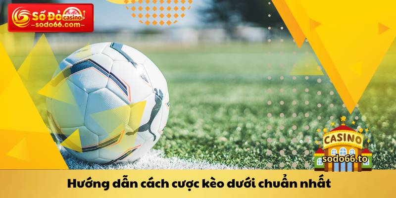 Hướng dẫn cách cược kèo dưới chuẩn nhất